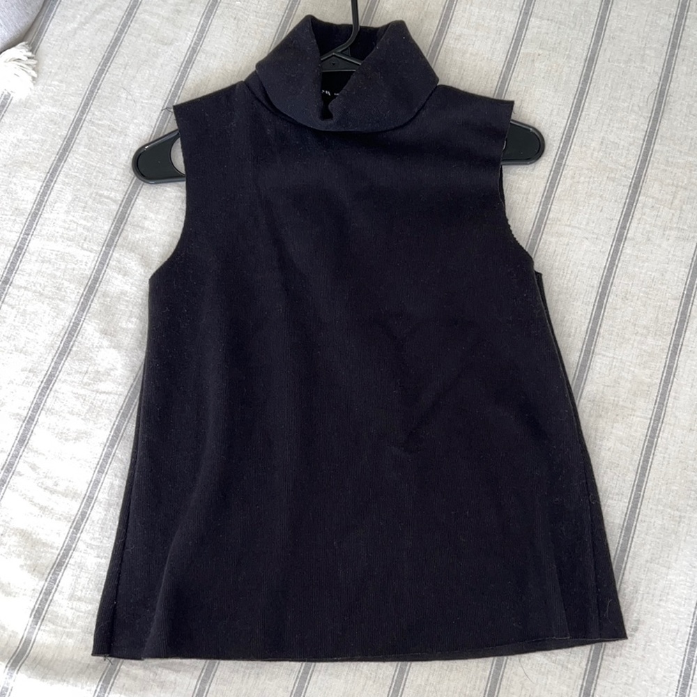 Zara Mock Neck Tank Tops
